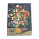 Print on canvas bouquet of flowers with a spiral 1964 braun et cie