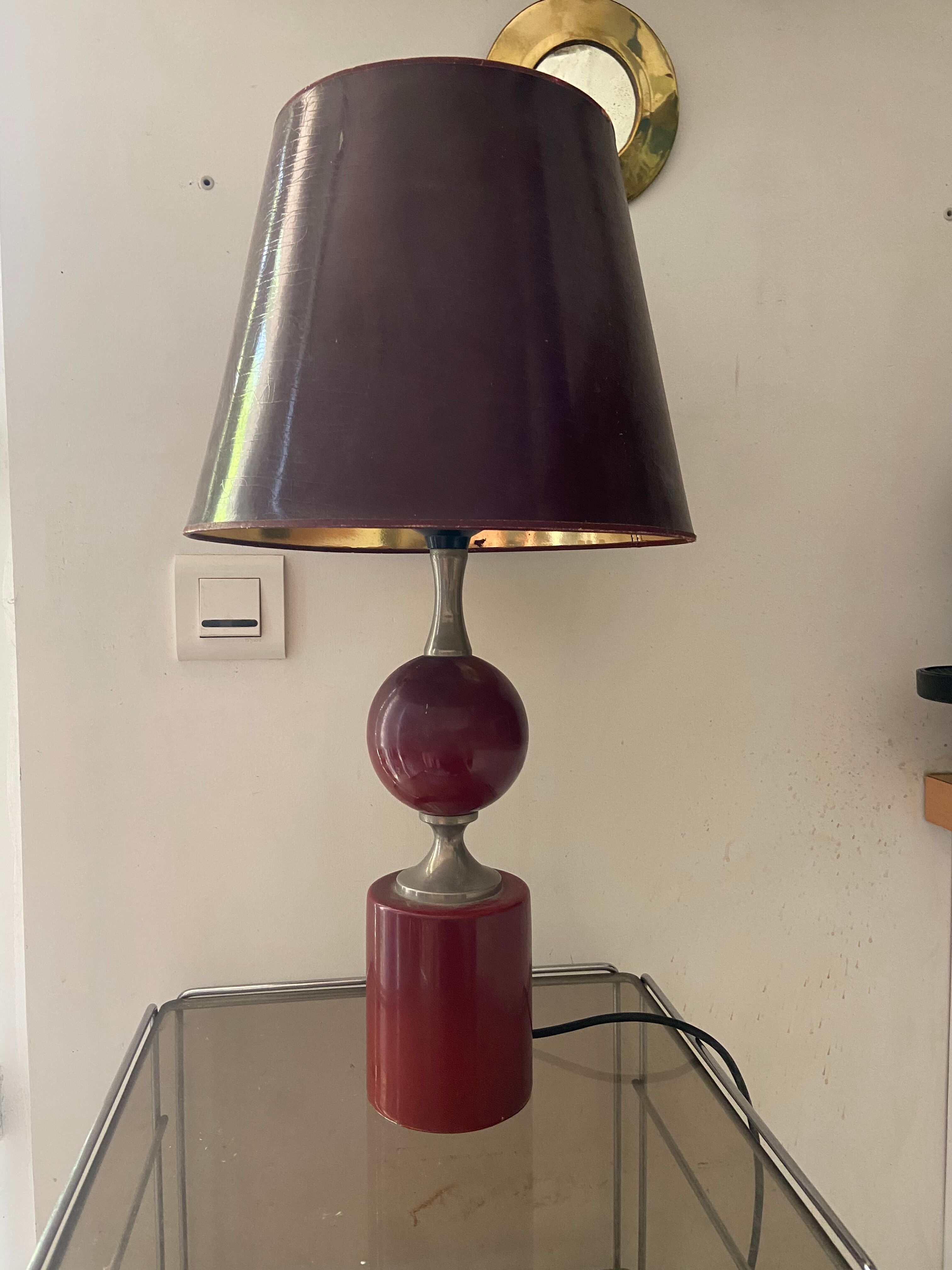 Philippe Barbier lamp from the 70s