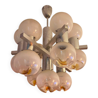 Superb and rare, the other Gaetano Sciolari for Mazzega.