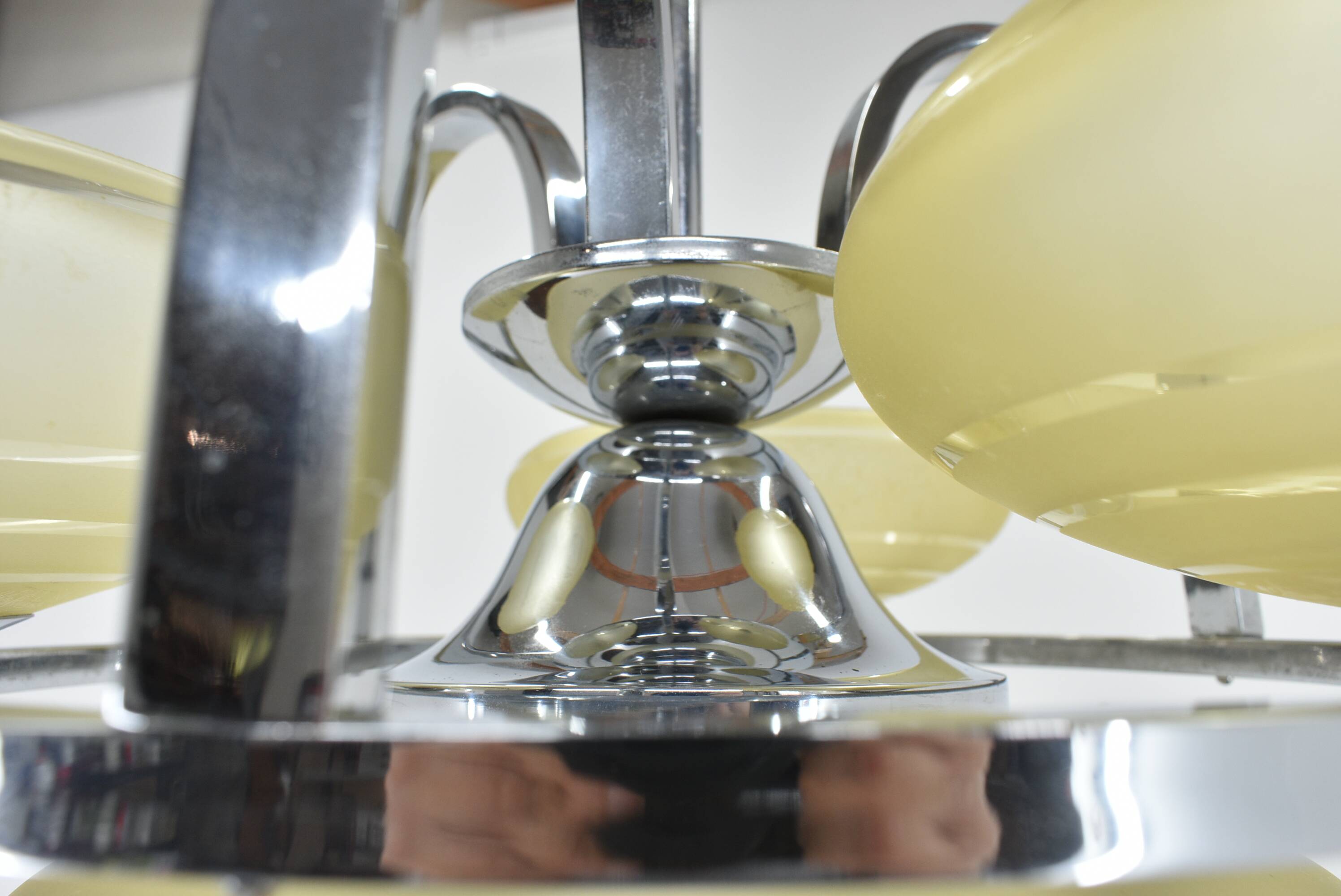 Art Deco Chandelier, Czechoslovakia , 1930s