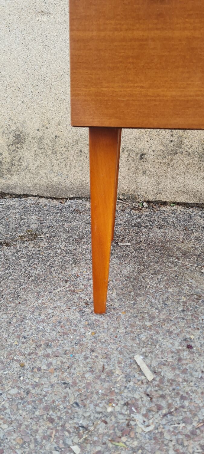 Scandinavian bedside table 1970