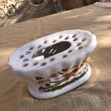 Moustier earthenware flower pick