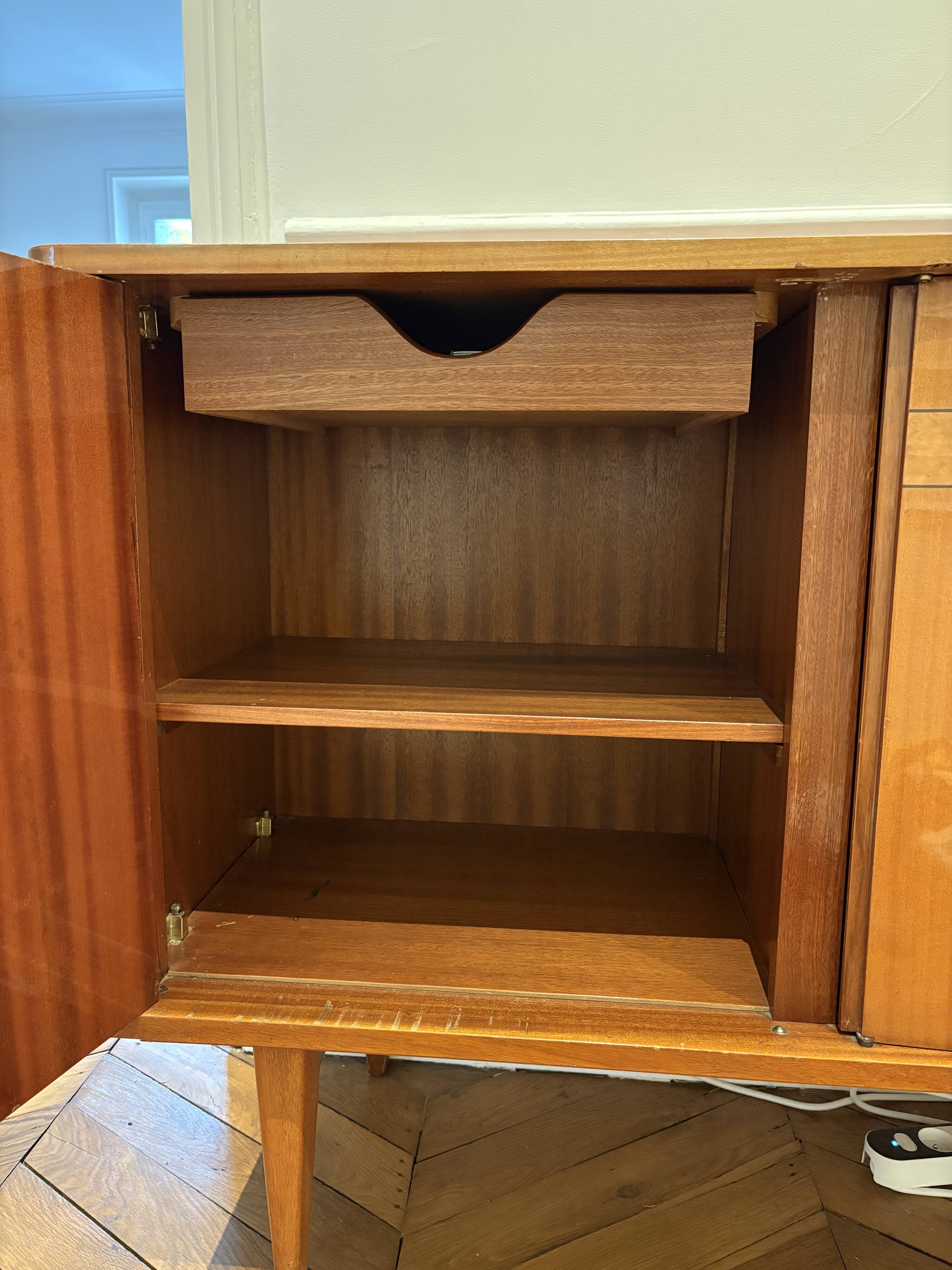 Vintage wooden sideboard
