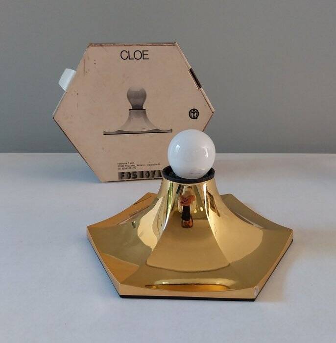 Cloe Italian wall lamp by Fosnova, 1980s