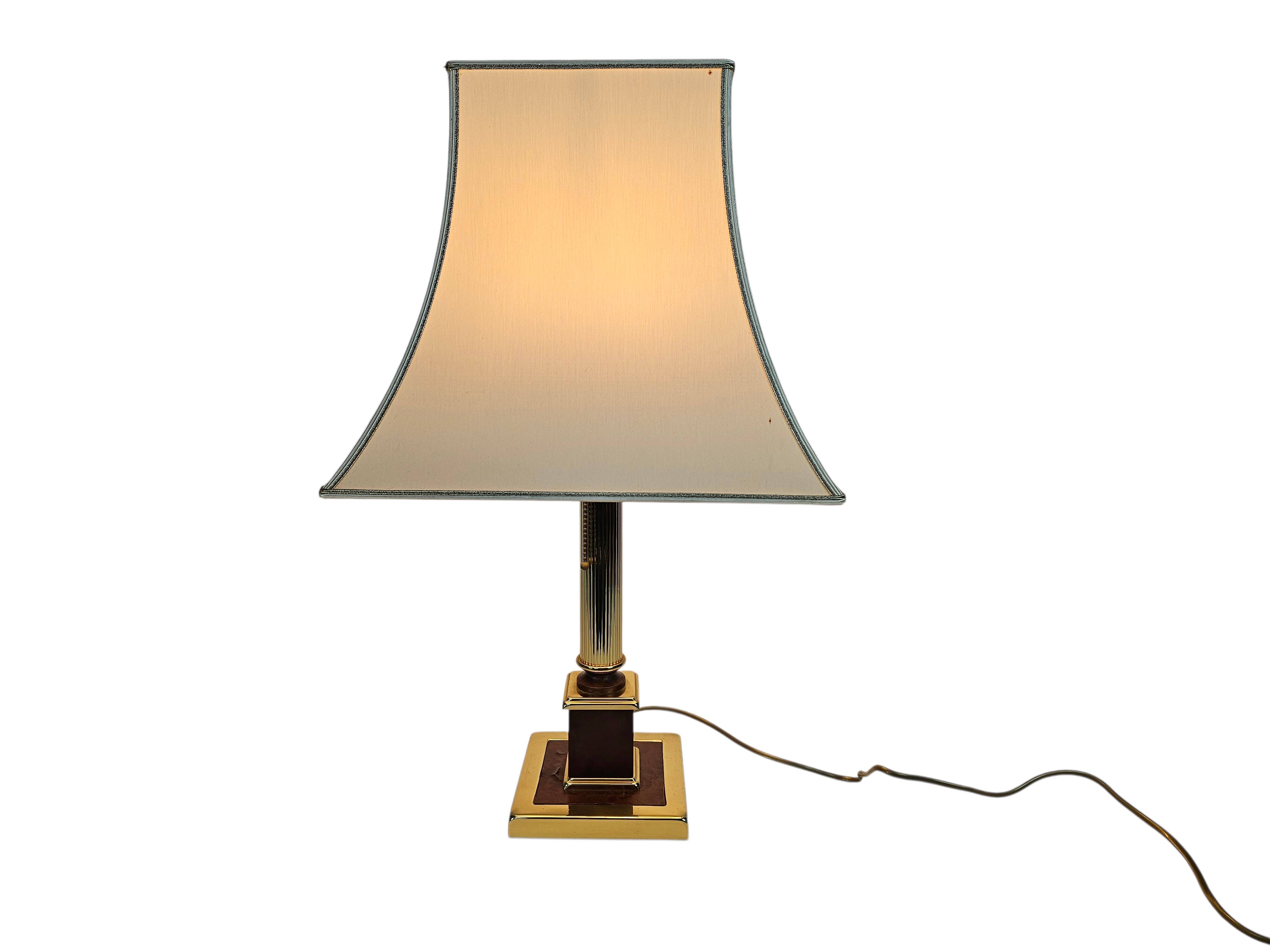 Design néerlandais - Herda Amsterdam - lampe de bureau - laiton - années 70