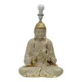 Mid-Century Modern Italian Porcelain Buddha Table Lamp by Zanotto, 1970s