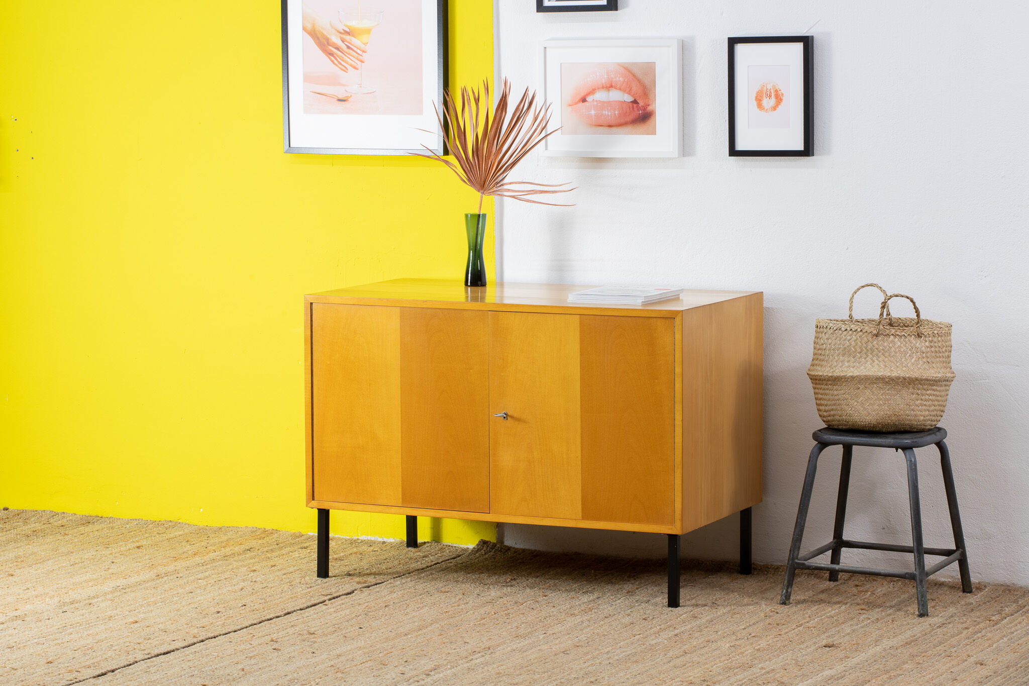 Commode Scandinave Vintage – 110 cm