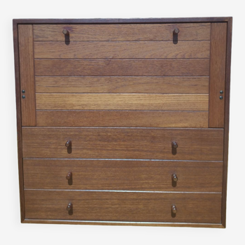 Danish teak chest of drawers