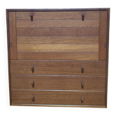 Danish teak chest of drawers