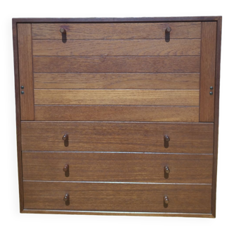 Danish teak chest of drawers