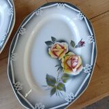 Antique tableware set from Digoin and Sarreguemines