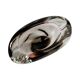 Glass ashtray, designed by Jozef Rozinek, Borocrystal Nový Bor, Czechy 1970