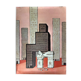 Original poster "Take care of the tower" Raymond Savignac 60x80cm 1974