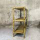 Vintage rattan shelf