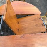 Table + 6 chaises baumann vintage 1970