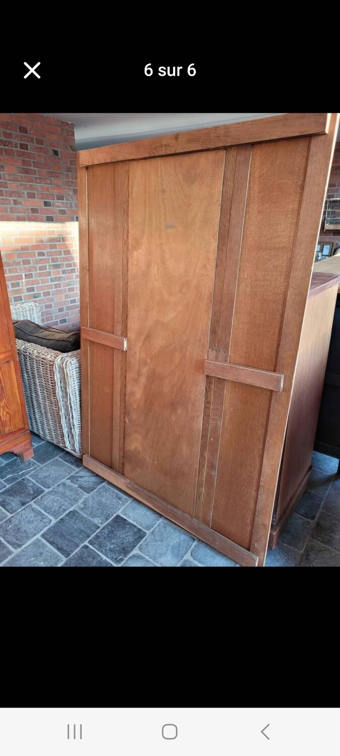 Large antique mirror to put down