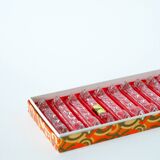 Set of 12 crystal knife rests, 1950