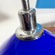 Blue opaline lamp with a marble base