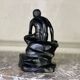 Hermès at rest, black patinated bronze after the antique.