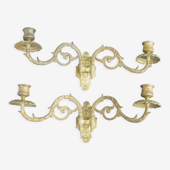 Pair of piano sconces
