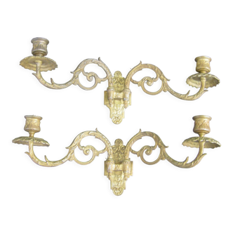Pair of piano sconces