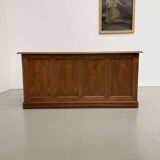 1950s walnut counter or desk