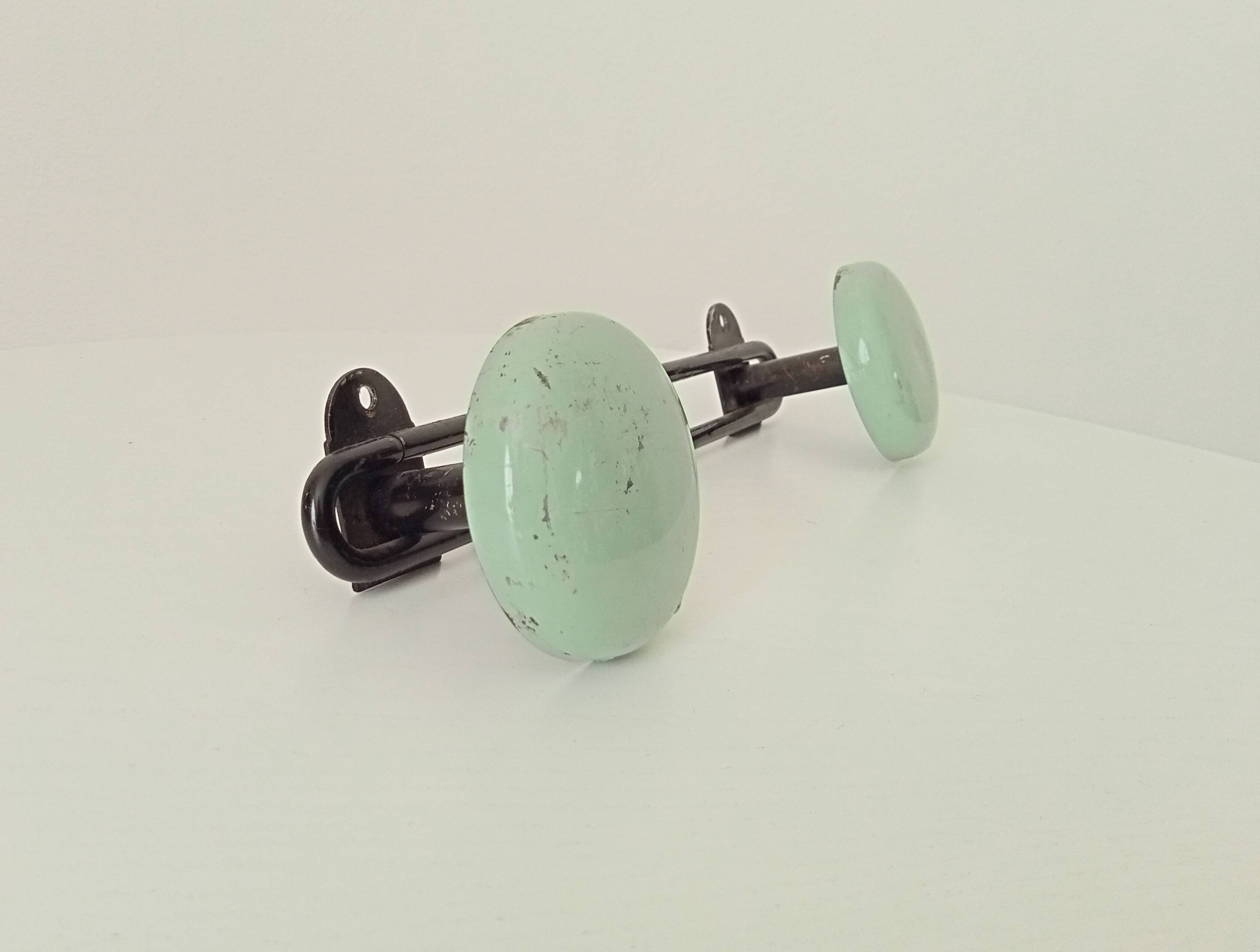 Vintage wall coat rack from the 60s/70s