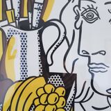 Lichtenstein's lithograph "still life with picasso"