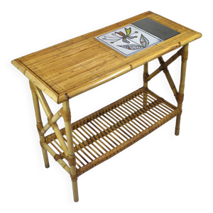 Table Console en rotin - capron