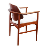Fauteuil de bureau - Arne Hovmand-Olsen - Restauré