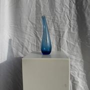 Blue soliflore vase H25 D7