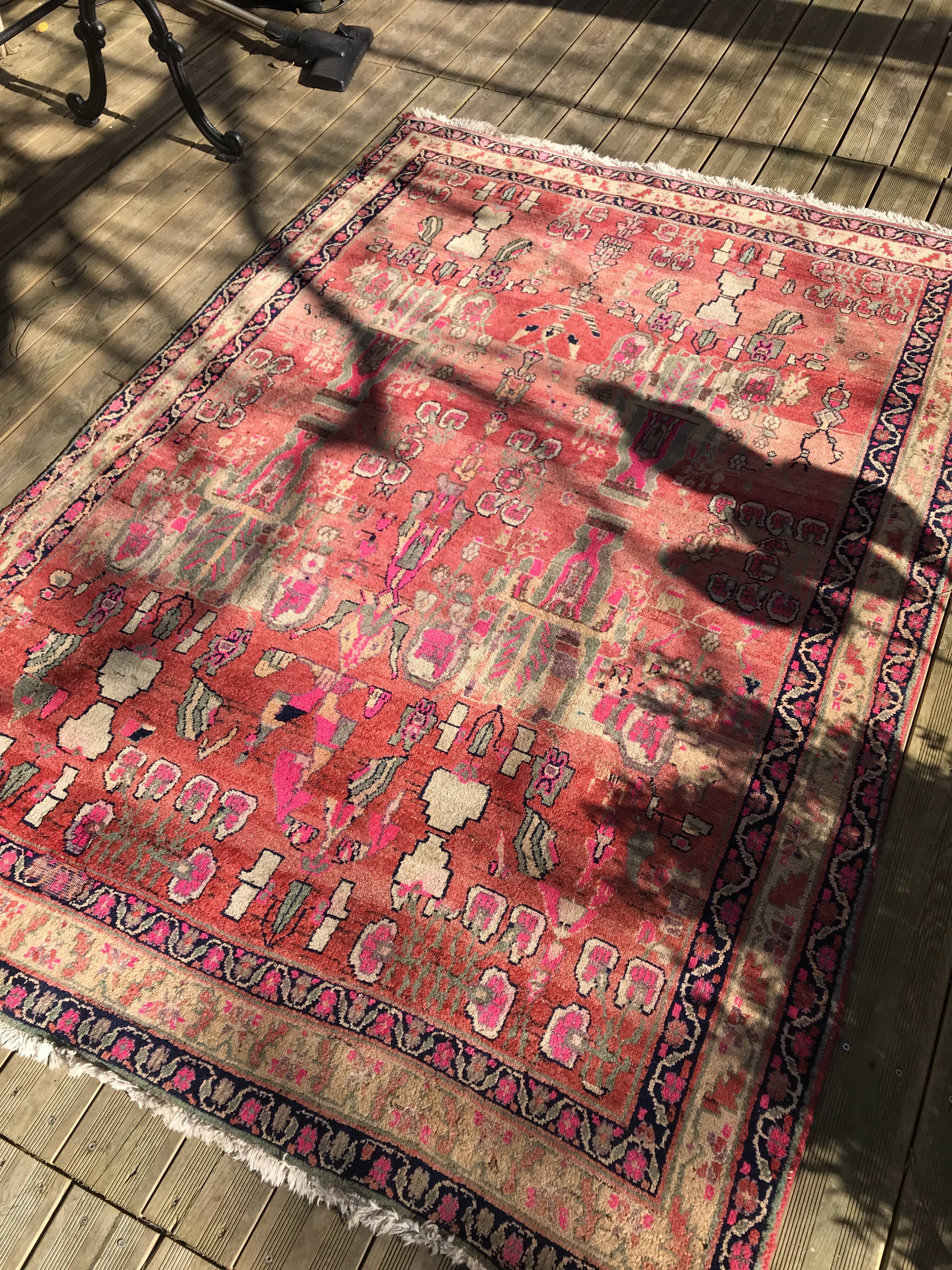 Carpet Iran wool and handmade, 210 x 150 cm