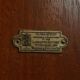 Armoire triple en placage de noyer Waring & Gillow