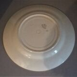 Round earthenware dish Lunéville KG model Chantal