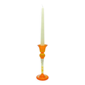 Mouth blown candlestick