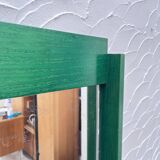 Pine coat rack and mirror