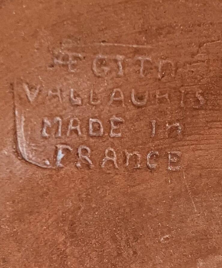 Set of 2 vintage Vallauris Aegitna plates