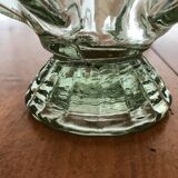 Openwork glass fruit bowl