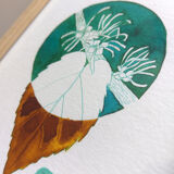 Hamamélis - 13 x 18 cm - winter flower series