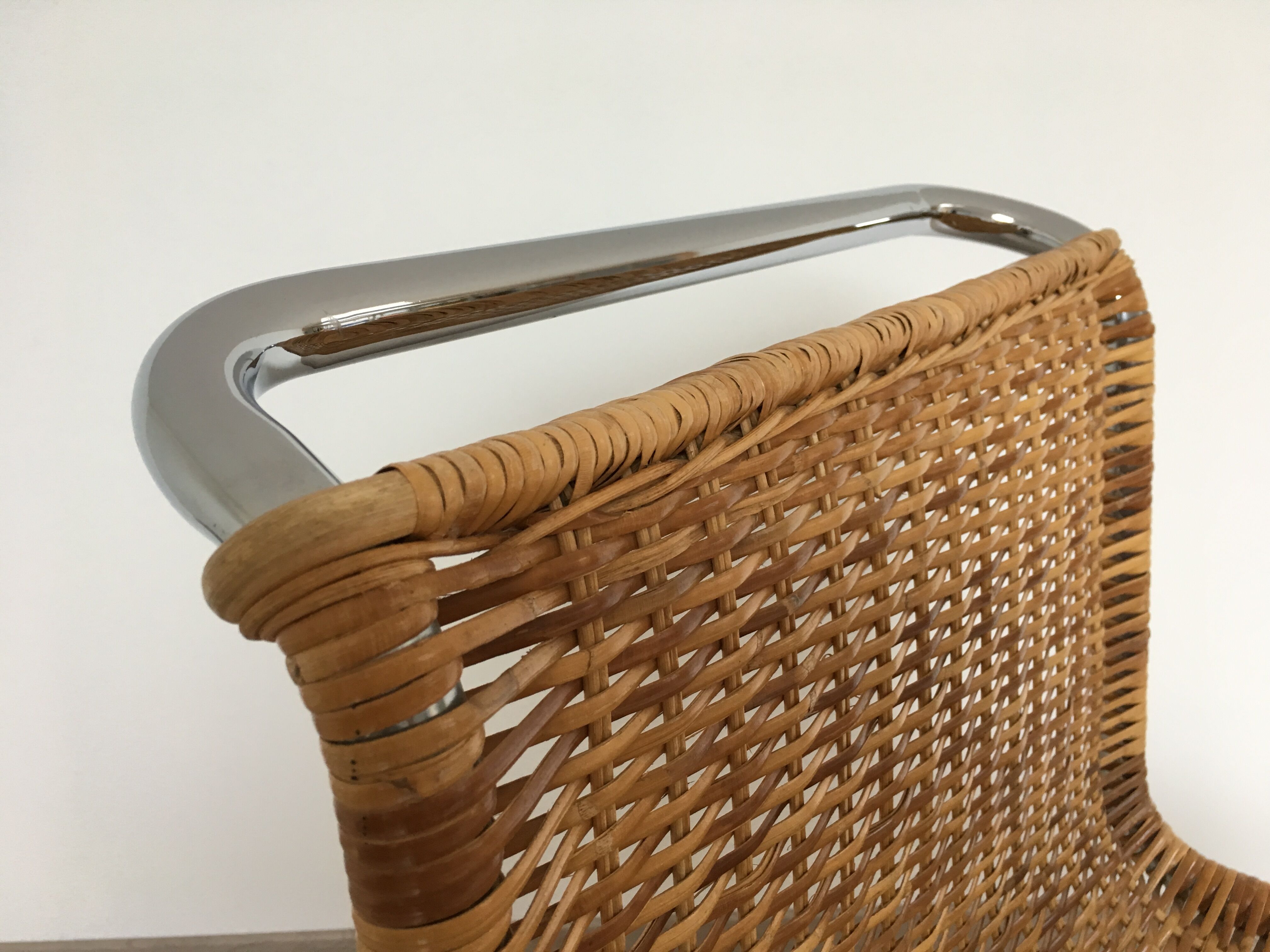 Chair Thonet S 533 by Ludwig Mies van der Rohe 1980