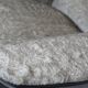 Fauteuil lounge Kaufeld Siesta 62 avec pouf par Jacques Brule