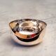 Sculptural bowl plated in silver by Lino Sabattini, 1970s.