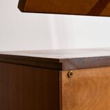Mid-Century Teak Dressing Table with Adjustable Mirror, 1960s