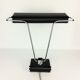 Lampe de bureau N71 Jumo noir et chrome 1950
