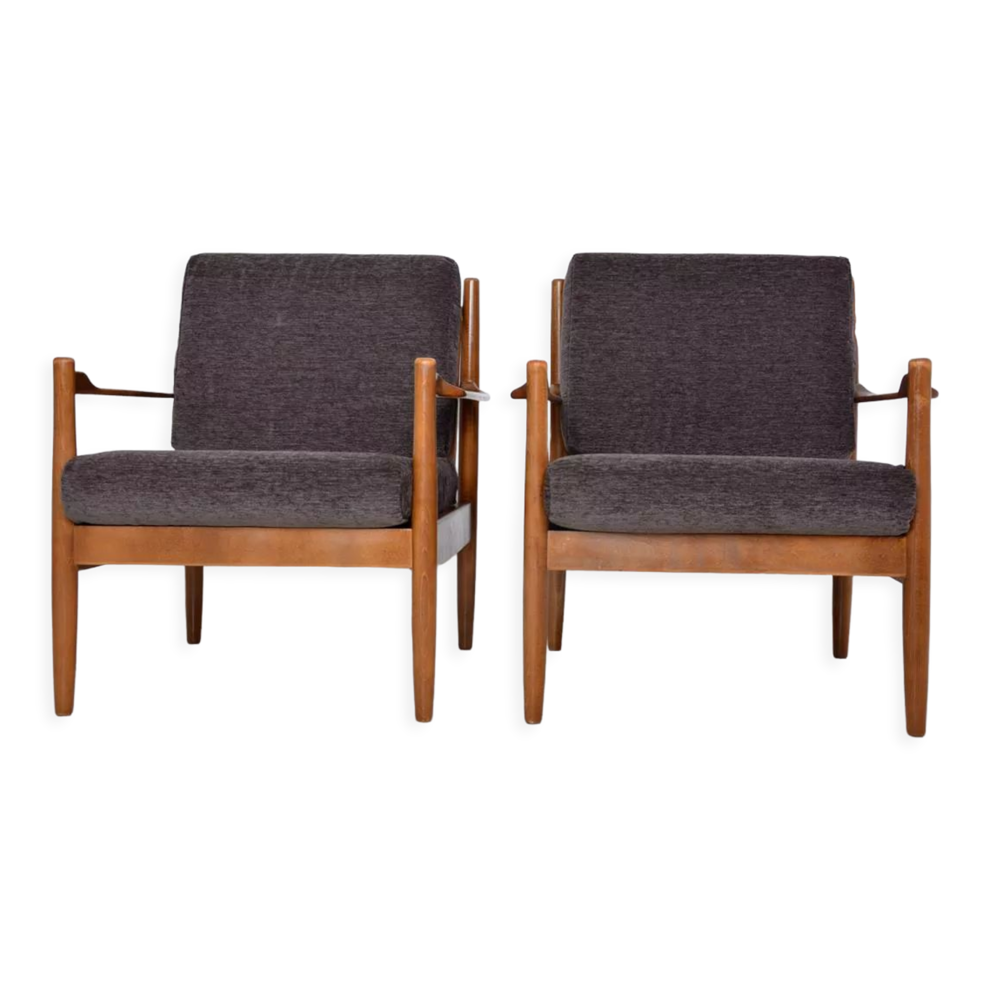 Paire de fauteuils scandinaves, datant des années 50 / 60