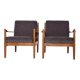 Paire de fauteuils scandinaves, datant des années 50 / 60