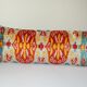 Vintage ikat cushion cover 107x41 cm