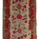 Tapis américain antique Hooked – 86 x 170 cm – Motif floral - 1C976