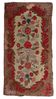 Tapis américain antique Hooked – 86 x 170 cm – Motif floral - 1C976