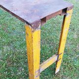 Industrial metal workbench